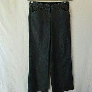 Express design studio Sz 0 wide leg jean.
